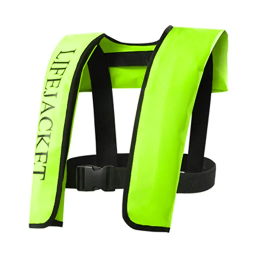 

Manual Inflatable Life Jacket Professional Swiming Fishing Life Vest Water Sports Children Adult Life Vest For Fishing Swimming
