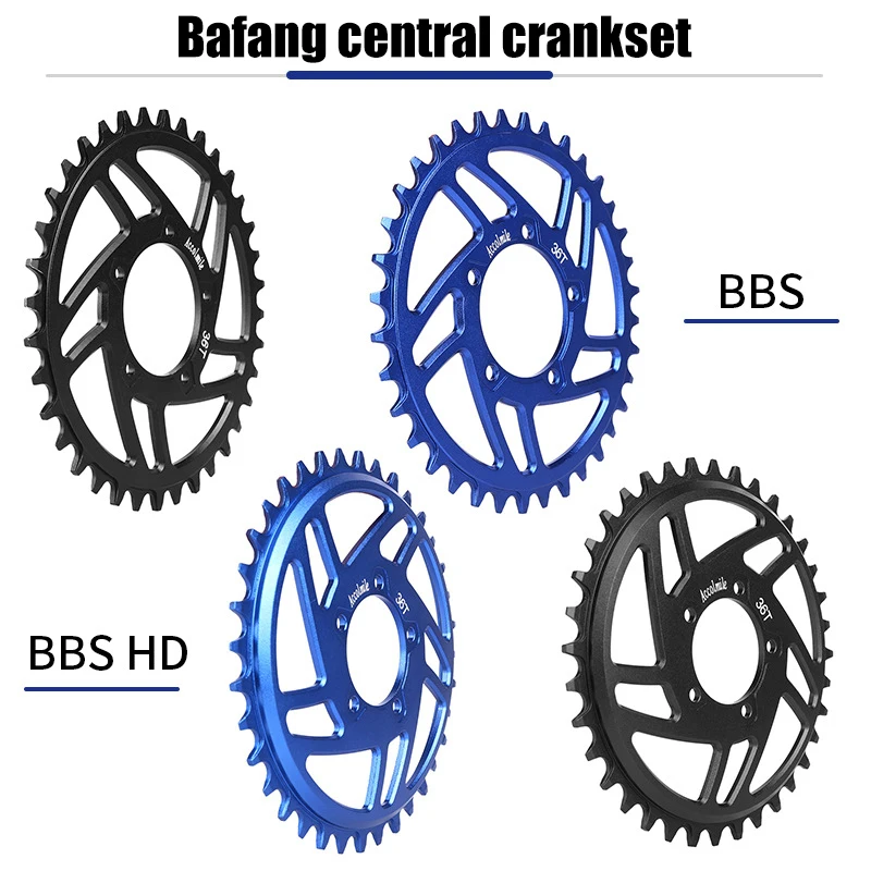 

Electric Bicycle Accessories Parts Chain Ring Sprocket Plate 42T For BAFANG BBS/BBSHD/M625 Mid Drive Motor 250W 750W 1000W Crown