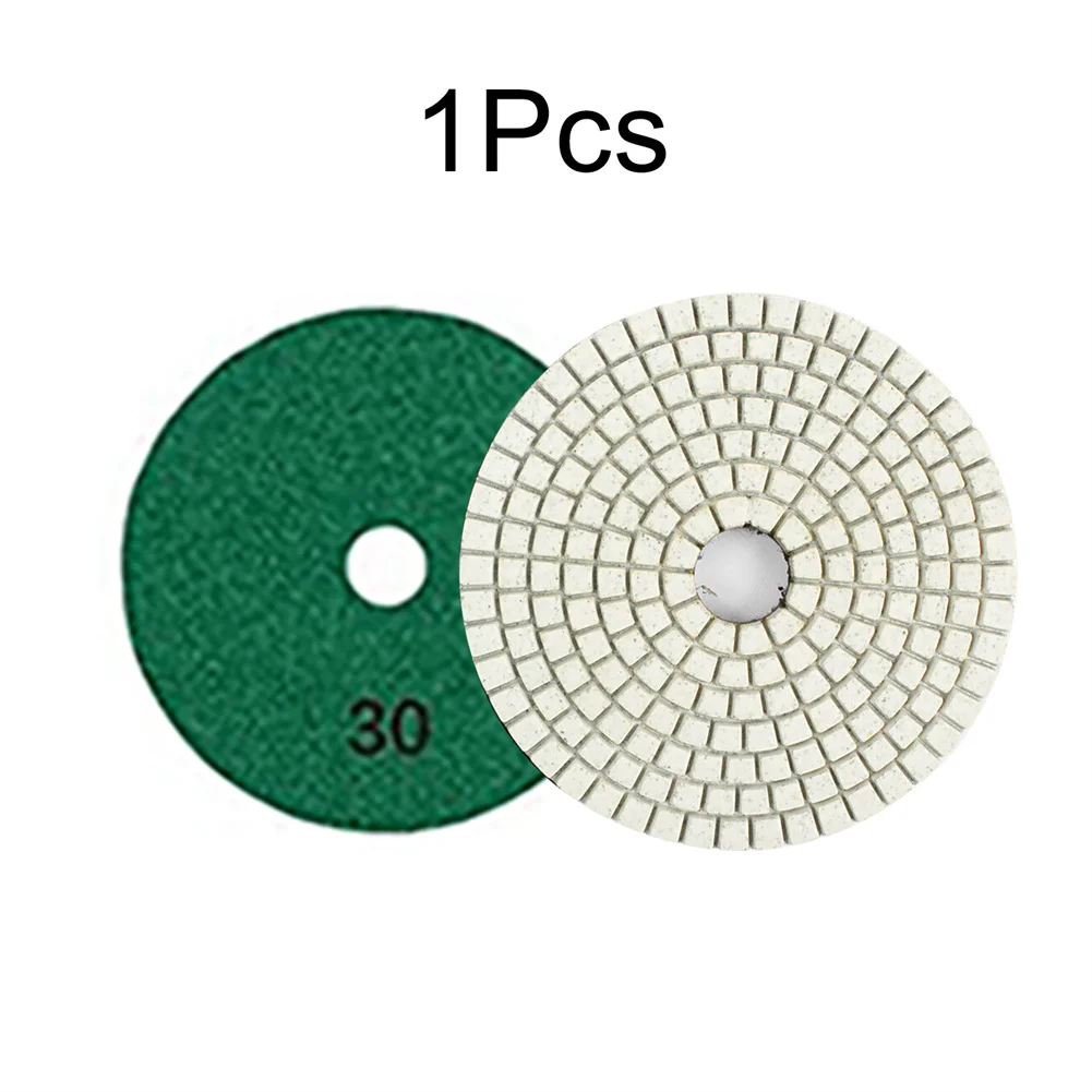 

4inch 100mm Diamond Polishing Pads Wet/Dry For Granite Marble Glass Stone Concrete Sanding Polishing Grinding Discs