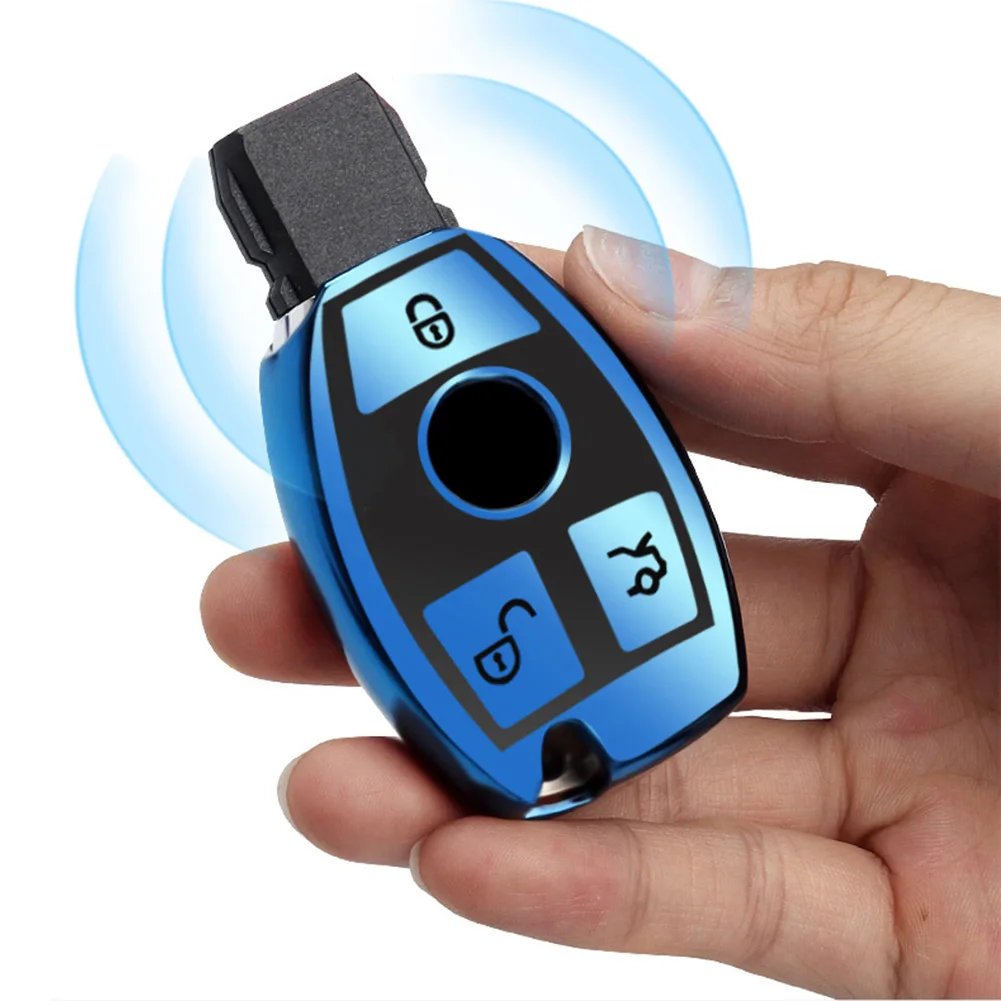 Мягкий чехол из ТПУ для автомобильного ключа с дистанционным управлением