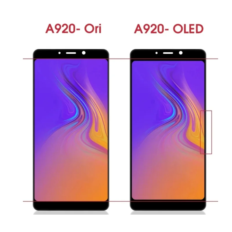 ЖК-дисплей 6 3 дюйма Super AMOLED для Samsung Galaxy A9 2018 A920 дисплей с сенсорным экраном в сборе