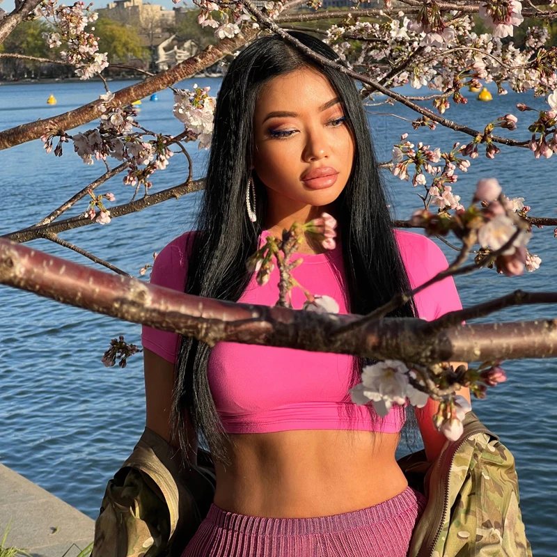 3 цвета две длины два варианта Ким с одинаковым эластичным краем однотонный