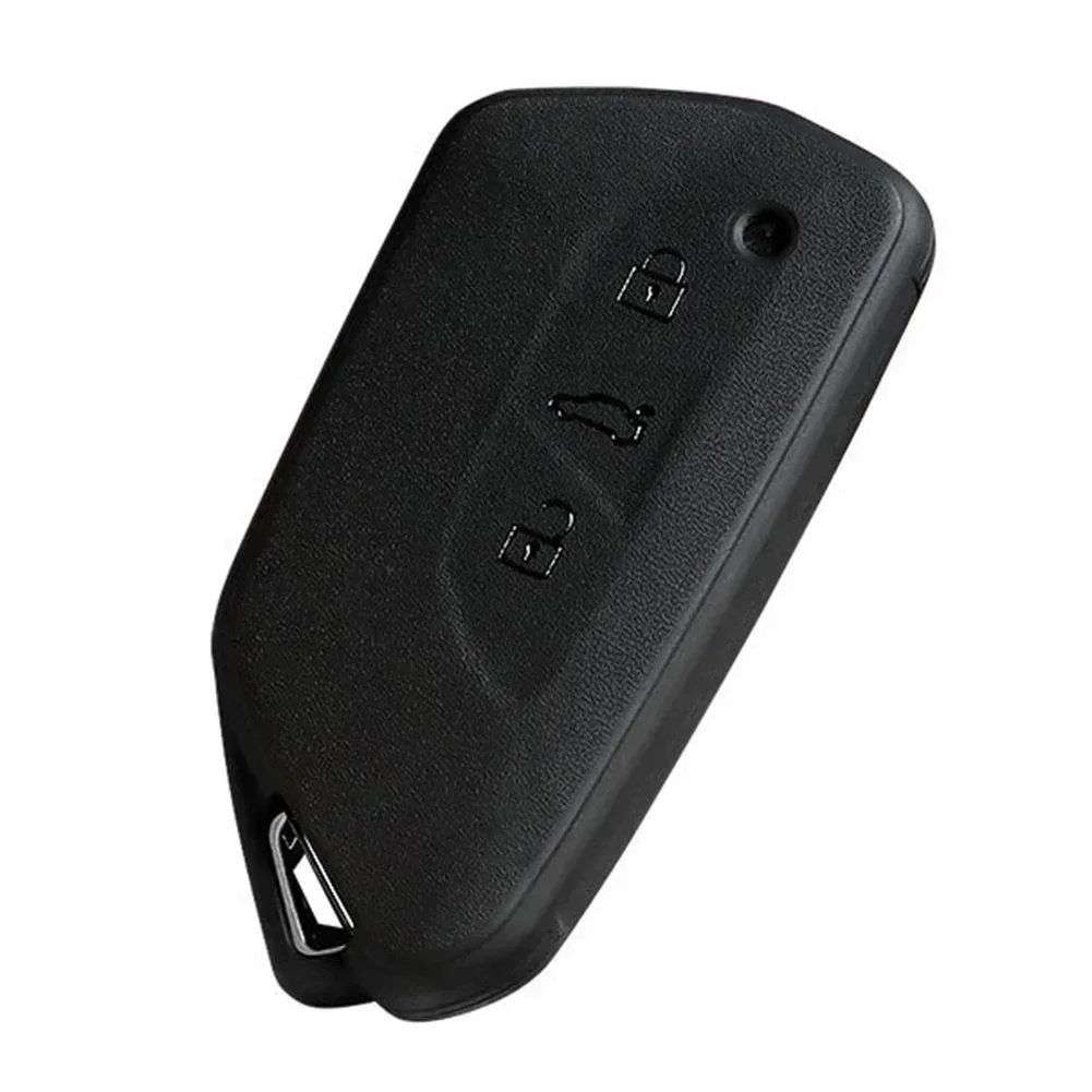 Чехол для автомобильного ключа Golf MK8 ID3 ID4 Cupra Leon Born матовый черный чехол брелока