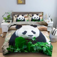 panda bedding set 3d printed animal duvet cover twin full queen king double uk supking sizes bed linen pillowcase 23pcs