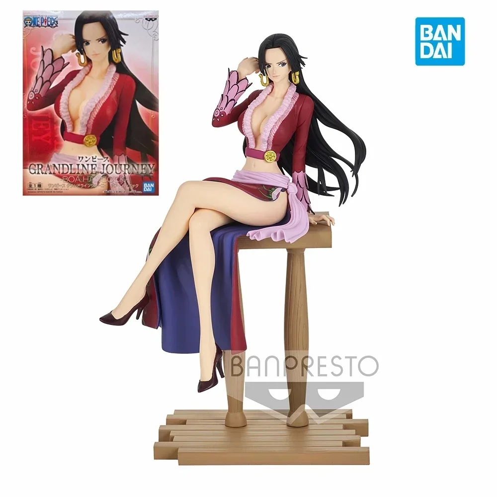 Оригинальный BANDAI BANPRESTO One Piece THE GRANDLINE JOURNEY NAMI Boa Hancock Portgas D Ace 16 см без экшн-фигурки