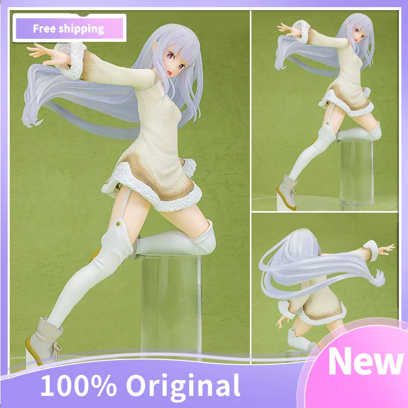 

Action Figure Anime Re:ZERO -Starting Life in Another World Emilia 100% Original Genuine Collection Model Doll Toys Realshot