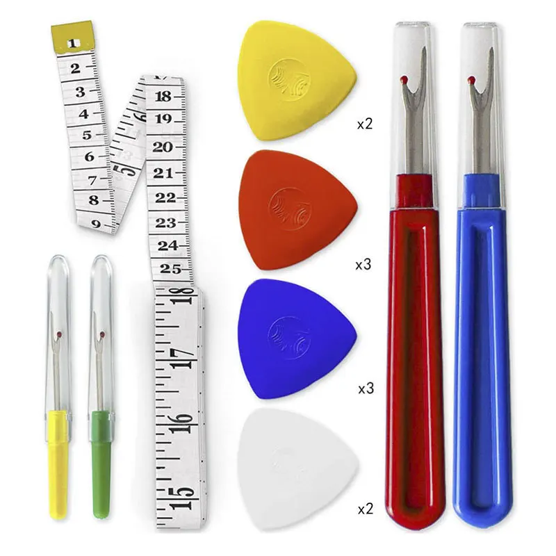 

9 шт. набор размыкателей швов красочные нитки для шитья размыкатель швов и мел для шитья снятие ниток
