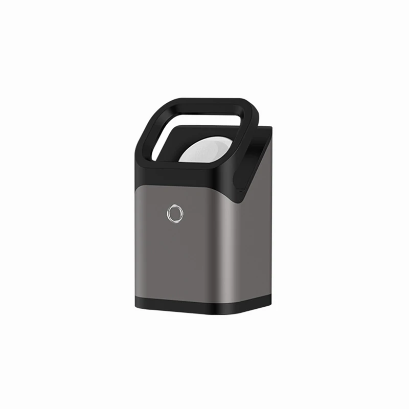 

Watch Aluminum Alloy Charging Dock Charging Dock For Iphone Watch Charging Stand Iwatch 7/6/Se/5 Black