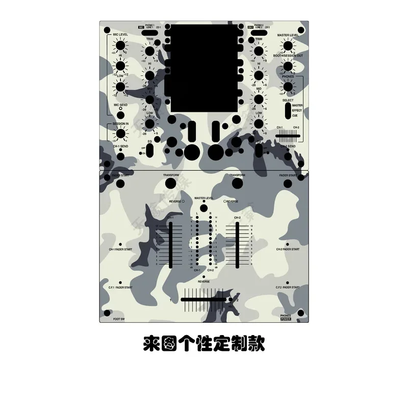 DJM-909 skin микшерная панель djm909 Персонализированная красочная патч настраиваемая