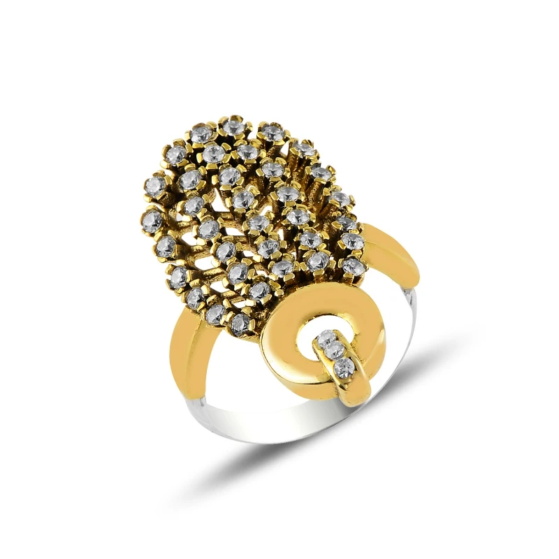 

Серебро 925 пробы с цирконием, кубический цирконий, аутентичное кольцо