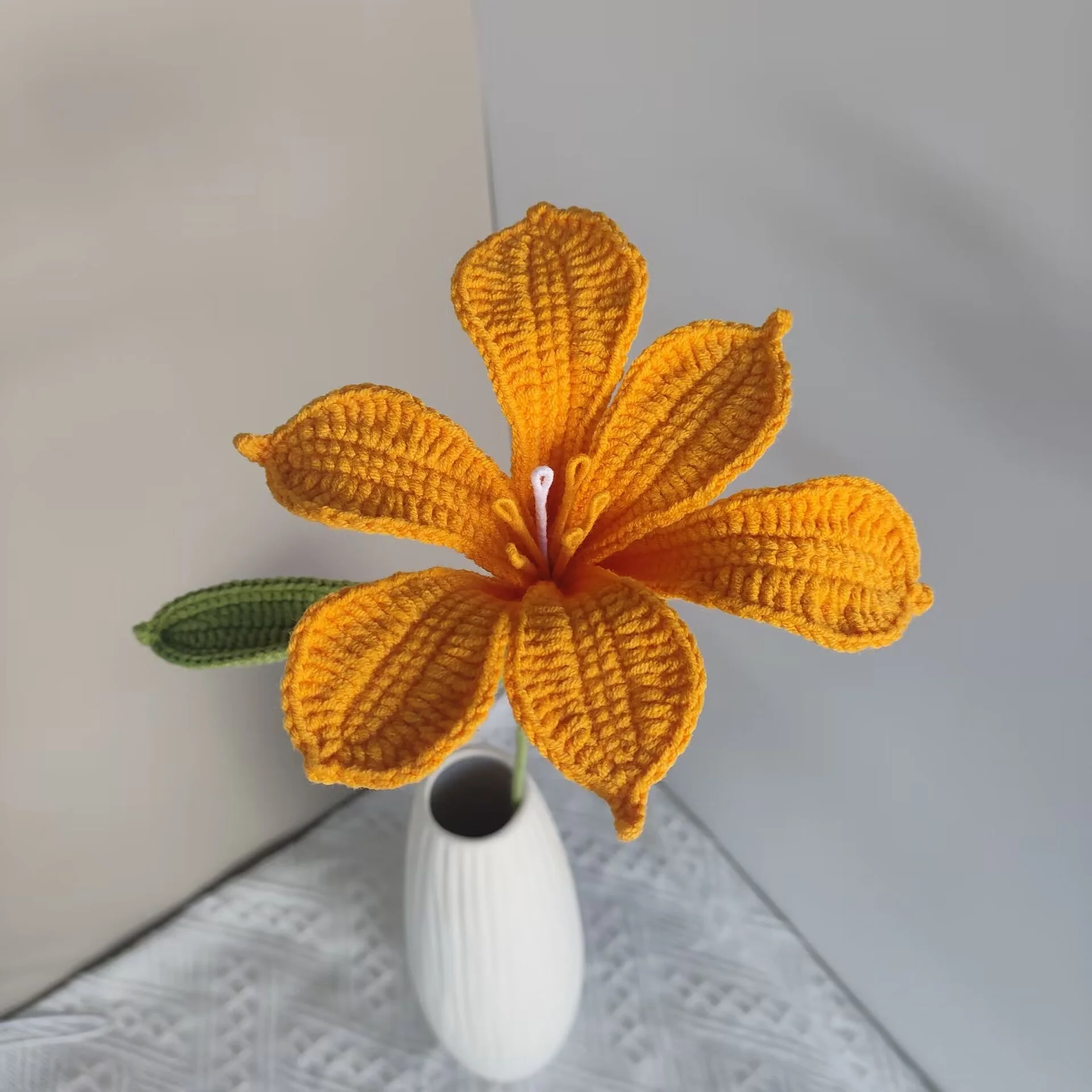 Новый Zhu Ding красный цветок пряжа плетение ручной работы реквизит для фотосъемки