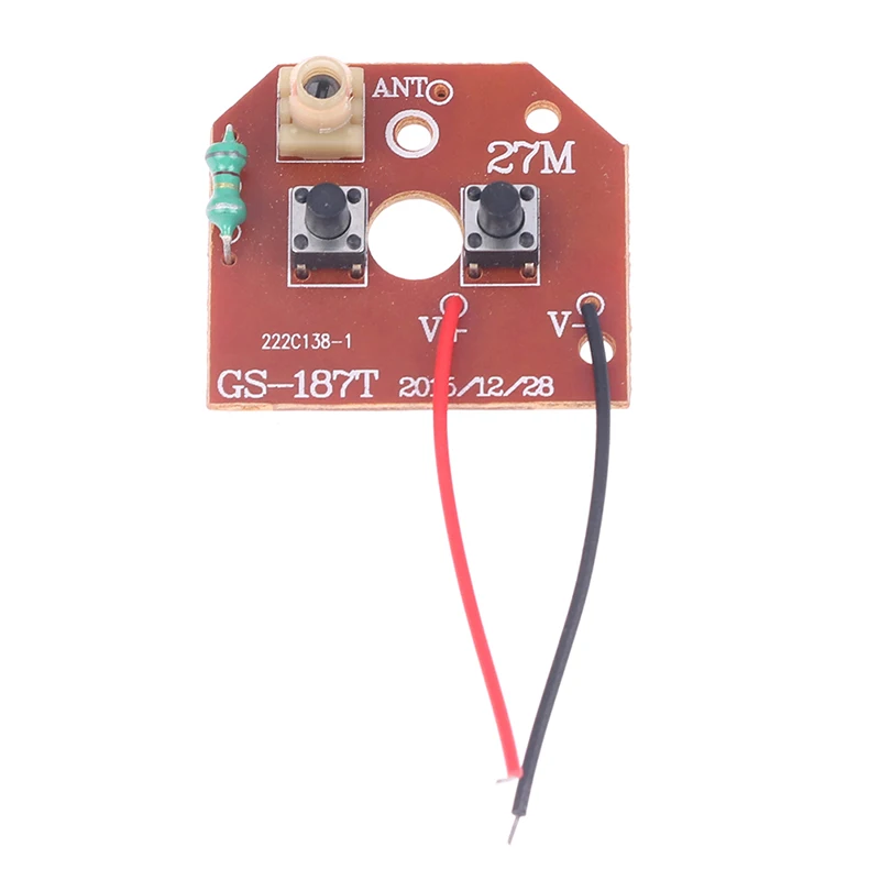 

2CH RC Remote Control 27/40MHz Circuit PCB Transmitter & Receiver Board Radio System For Toy Car