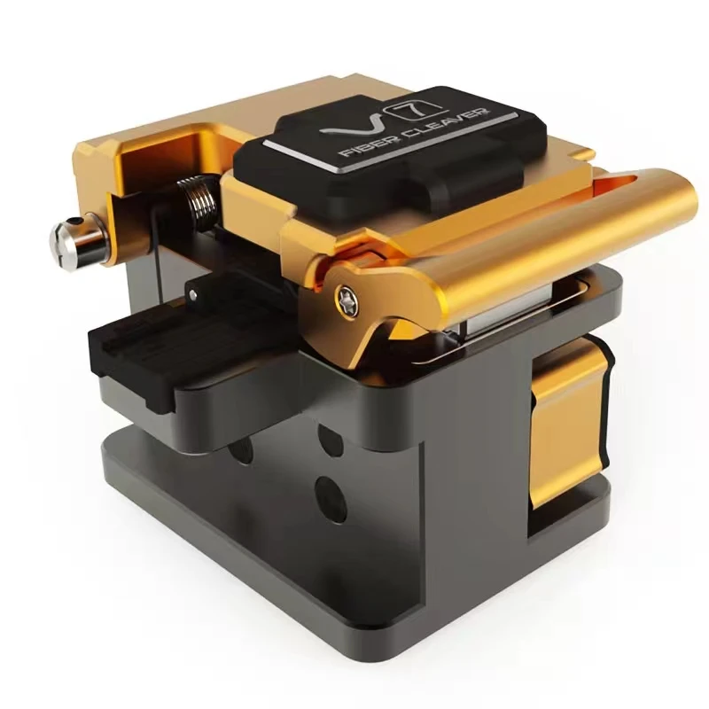 V7 Fiber Optical Cleaver for hot fusion Optical Fiber Cleaver Cutter Tool Kit FTTH High Precision  V7 Fiber Knife Cutting Tool