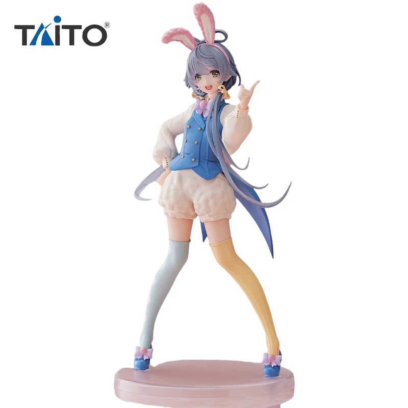 

In Stock Original TAITO VOCALOID Virtual idol Luo Tianyi Easter ver. PVC Anime Figure Action Figures Model Toys