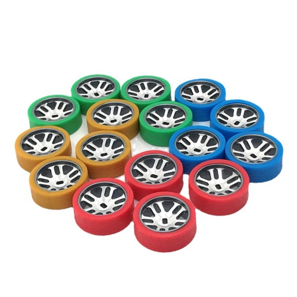 Резиновые колеса с рисунком гоночных шин для Wltoys 284131 K969 K989 P929 P939 Mini-Z Mini-Q 1/28 Детали