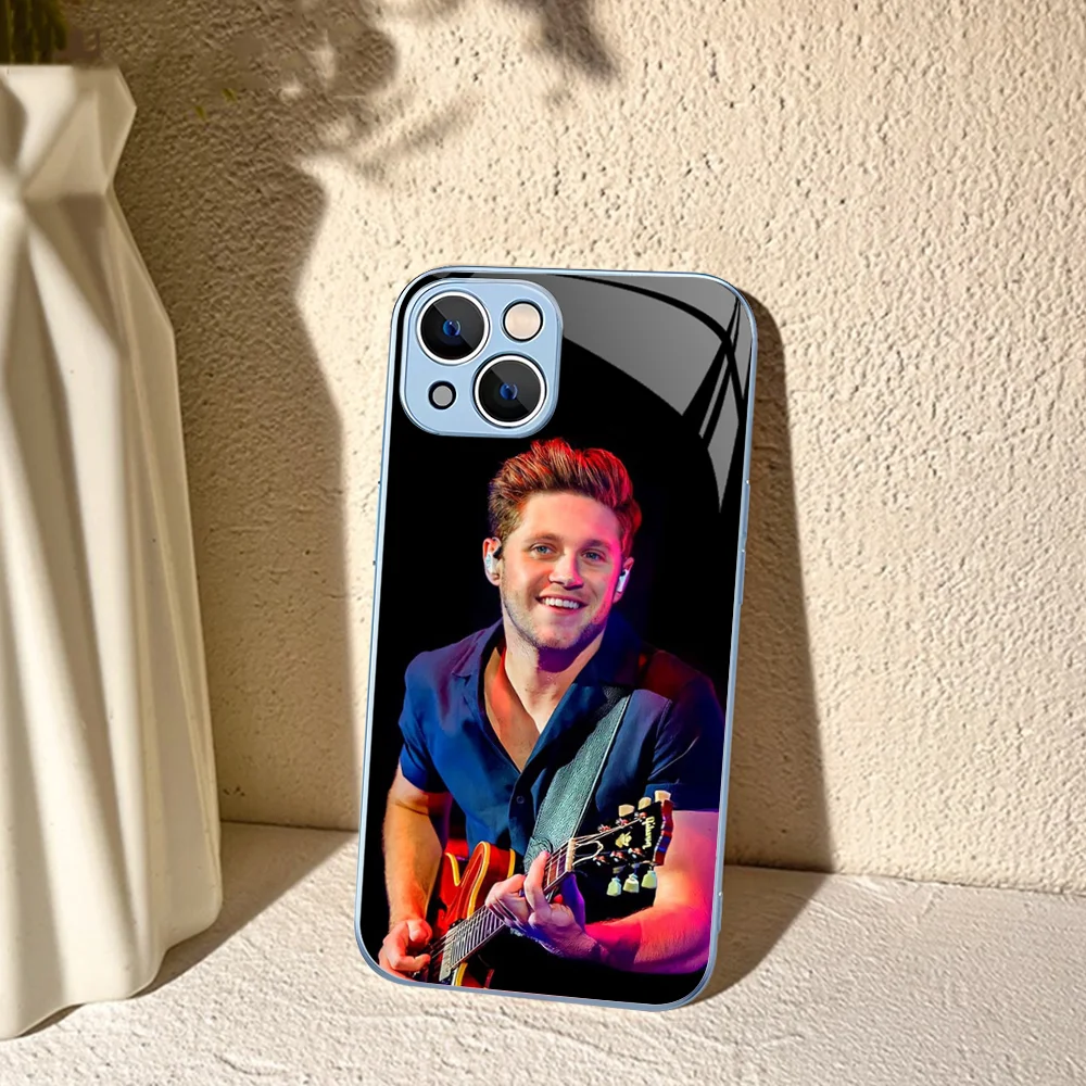 Singer N-Niall H-Horan Phone Case For IPhone 14 13 12 Mini 11 Pro XS Max X XR Plus Tempered Glass Cover