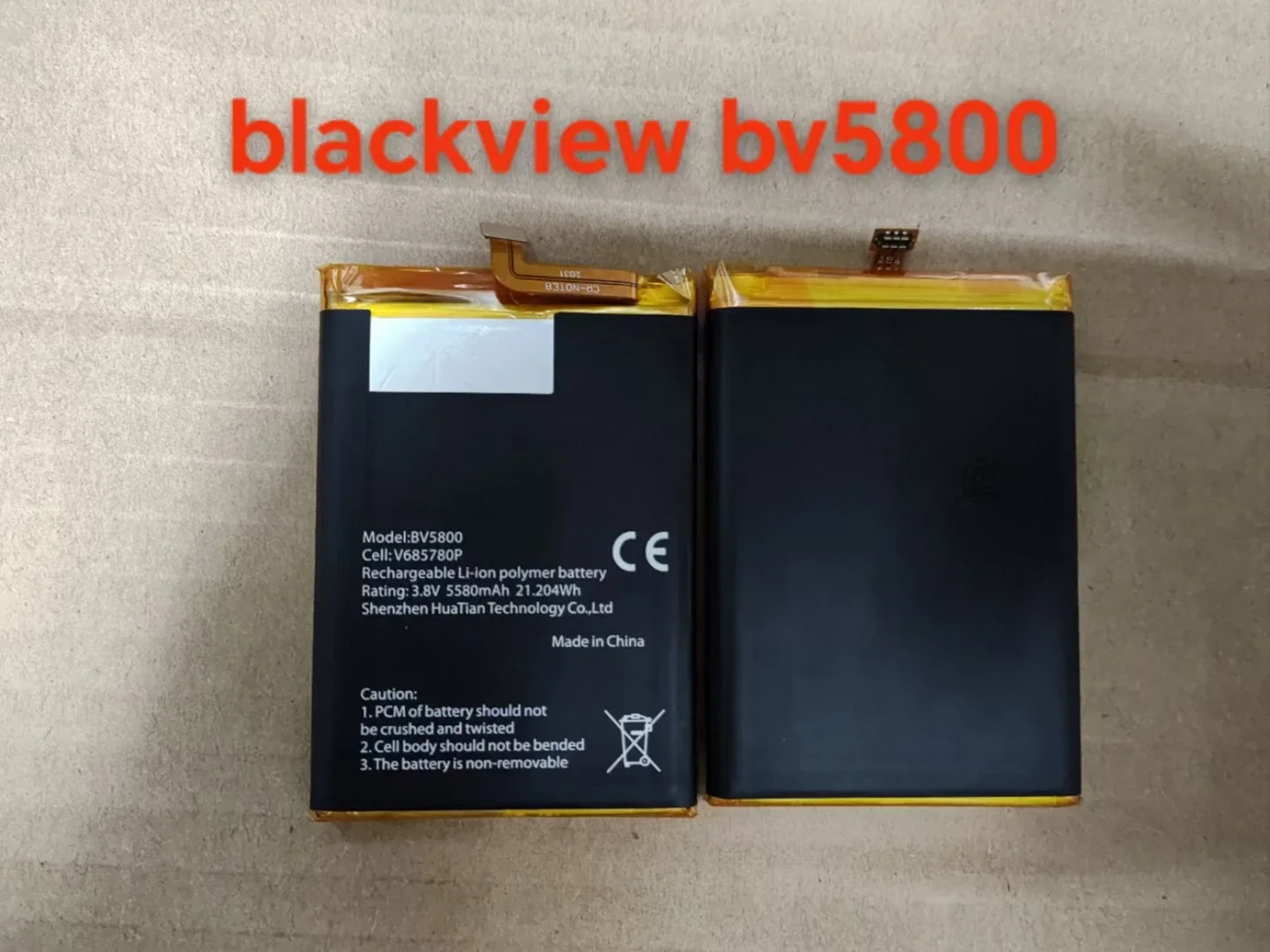 Фото Аккумулятор для Blackview BV5500 BV5800 BV6000 BV7000 BV8000 BV9000 BV9500 BV9600 BV6800 BV9700 BV9800 BV9900 A80 PRO A60 Аккумулятор №5