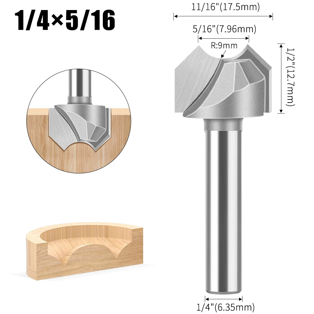 

1/4 "1/2" 6 мм 12 мм хвостовик жемчужный фрезерный станок Будда резак для бисера круглый резак для бисера основание резьба деревообрабатывающие инструменты