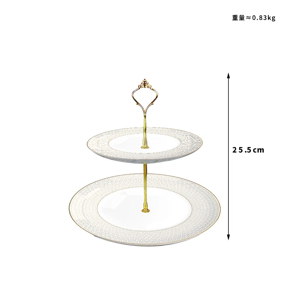 

Тарелка из костяного фарфора