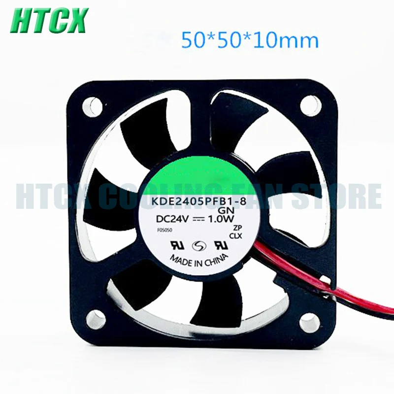 Осевой вентилятор потока KDE2405PFB1-8 DC24V 1 0 W 50*50*10