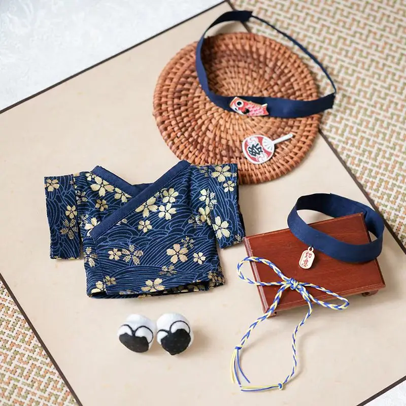 6 шт./комплект летнее кимоно для кукол 20 см