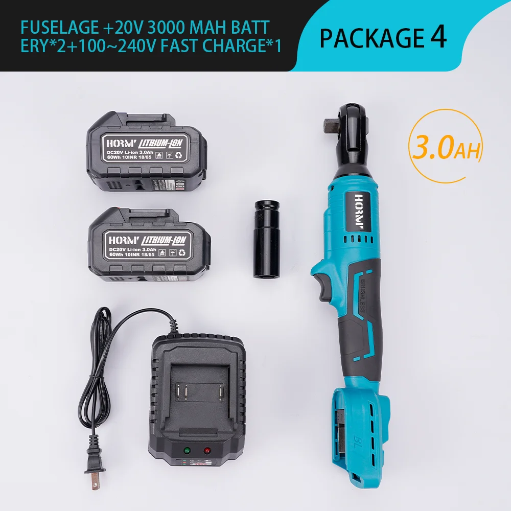 

Электрический беспроводной гаечный ключ с прямым углом, гайковерт с храповым механизмом, шуруповерт, Ремонтный инструмент для аккумулятора Makita