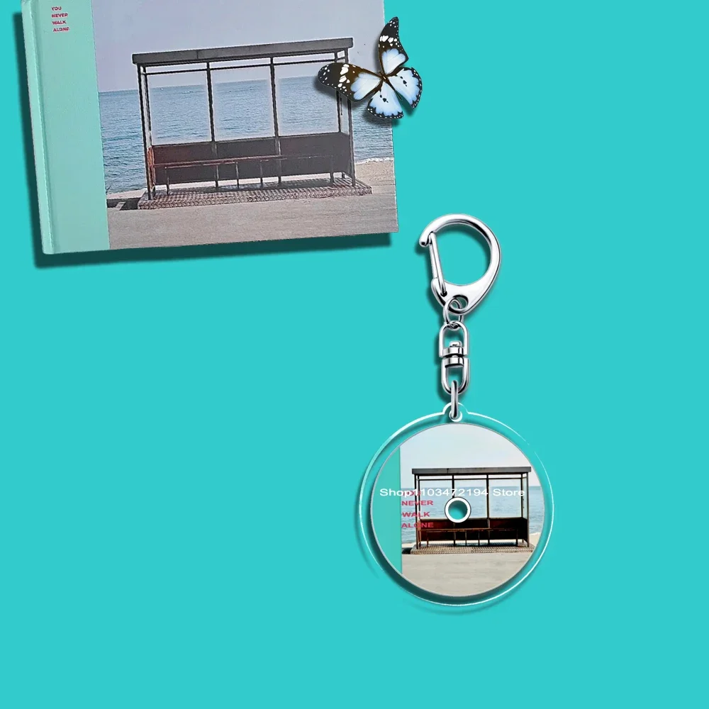 Акриловый брелок для ключей Kpop Mini CD GOLDEN MUSE Album LAYOVER Agust Dds FACES INGIDO Брелок V Teakook