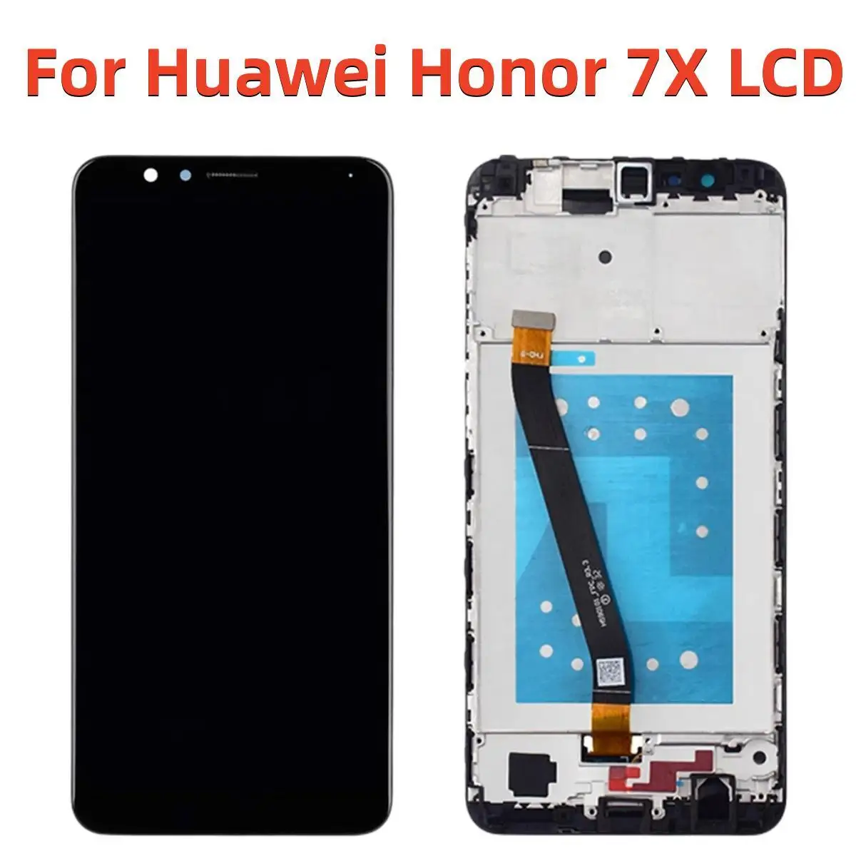 

Дисплей 5,93 ''1920x1080 Для HUAWEI Honor 7X, дисплей с сенсорным экраном и дигитайзером с рамкой для Huawei Honor 7X, ЖК-дисплей, запасные части