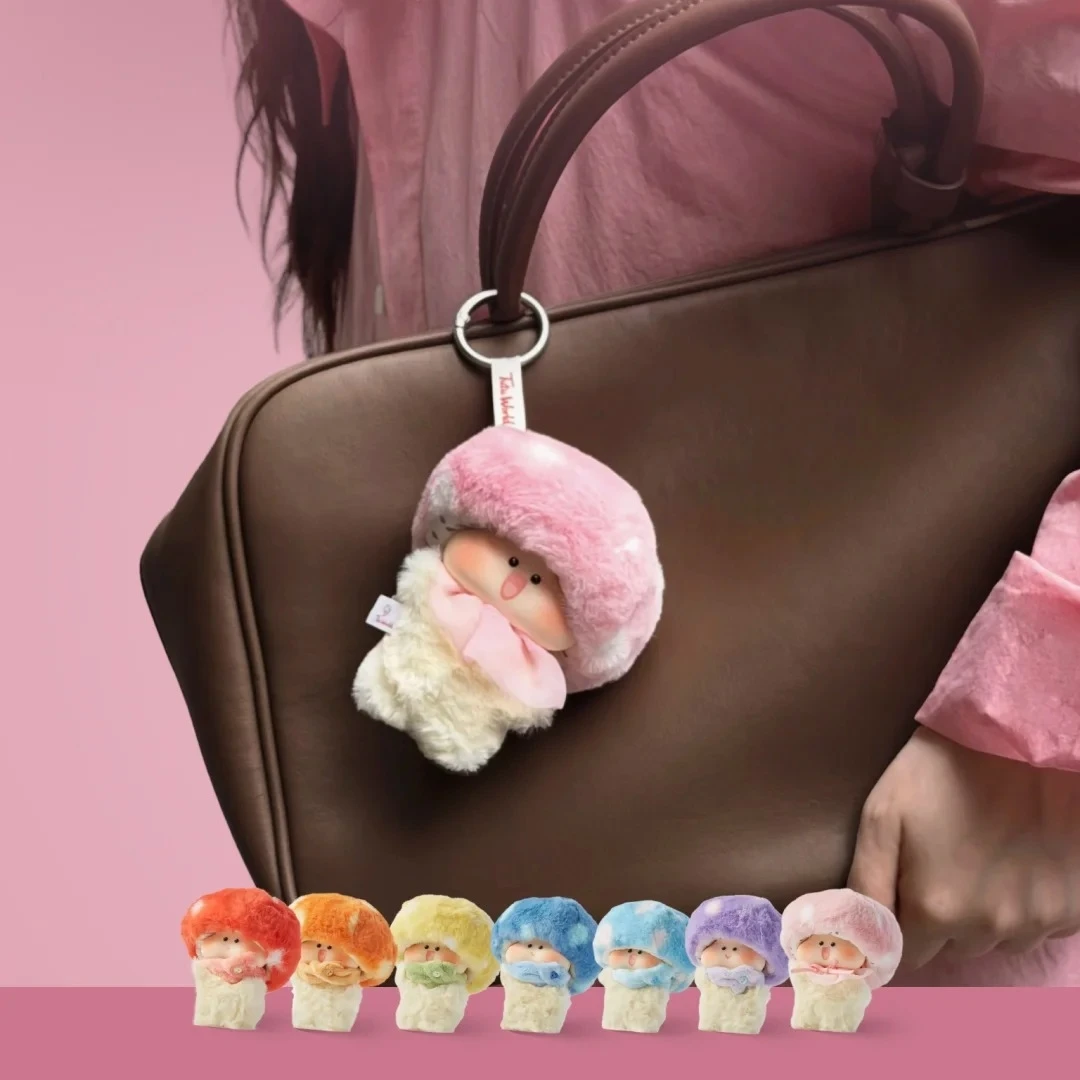 Фото Mstand Sowii Mushroom Tutu Word Digital Life Модная виниловая кукла-брелок в слепой коробке, игрушка с ИИ, коллекционный подарок-сюрприз №2