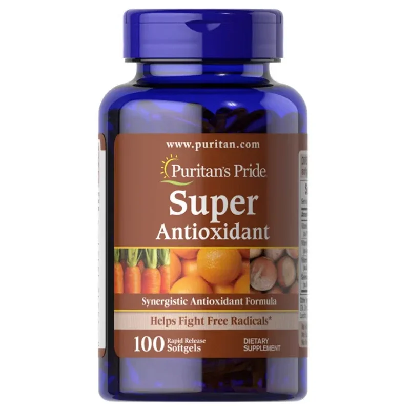 

1 bottle of Vitamin A+C+E+Selenium capsules support immune system function super antioxidant health food Dietary supplement