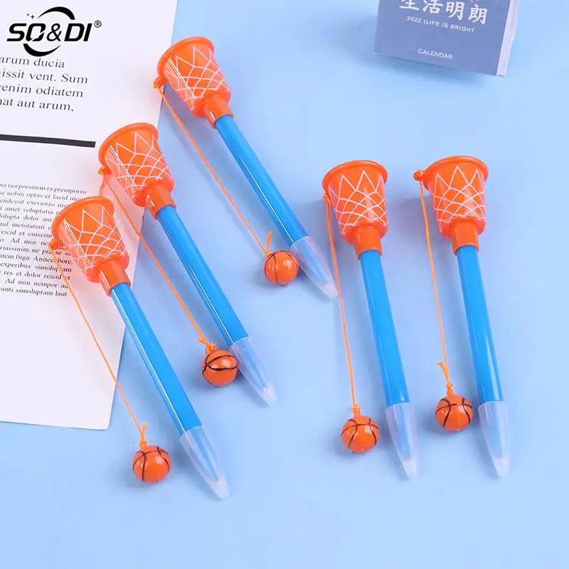 

Basketball Hoop Pens Funny Basketball Ballpoint Pens With Basketball Toss Novelty Basketball Sports Themed Party Favors