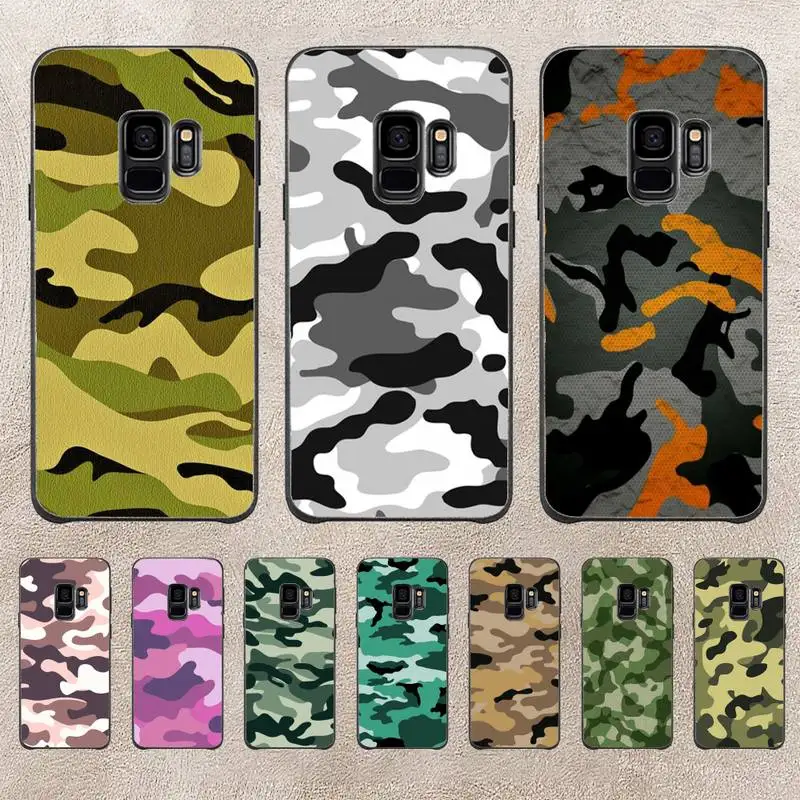 

YCamouflage Pattern Phone Case For Samsung Galaxy A51 A50 A71 A21s A31 A41 A10 A20 A70 A30 A22 A02s A13 A53 5G Cover Coque