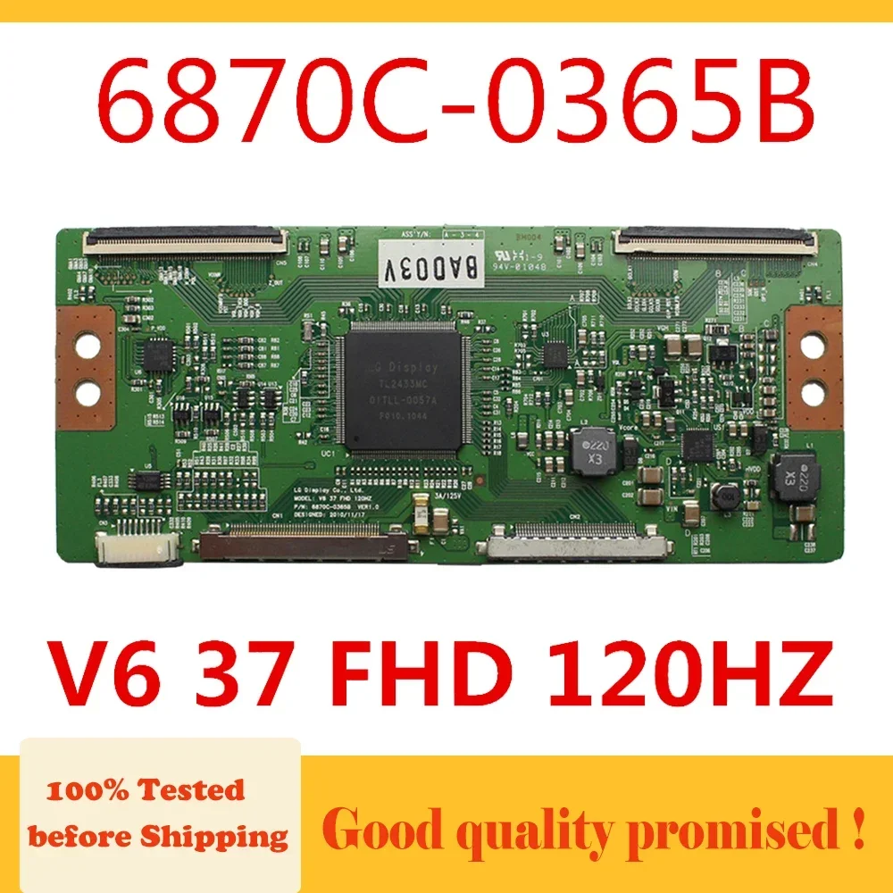 Фото 6870C-0365B V6 37 FHD 120 Гц T-CON плата для замены телевизора карта Tcon 6870C 0365B оригинальная материнская плата №1