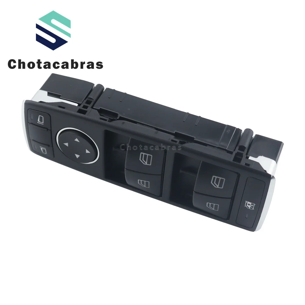 Фото Кнопка управления стеклоподъемником для Mercedes Benz W204 W212 C207 A207 C E Class X204 A2049055302 A1669054300 №5
