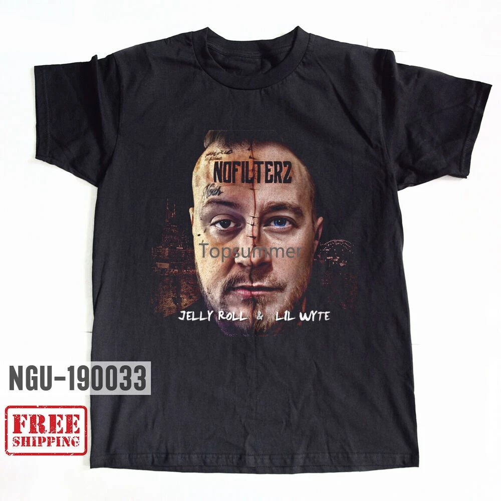 

Jelly Roll No Filter T-Shirt Rock Unisex Free Shipping