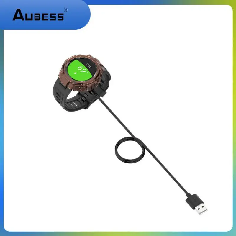 

Charger Adapter Portable Black Smart Watch Charger Foldable Usb Charging Watch Accessories Wireless Charger Durable 1pc