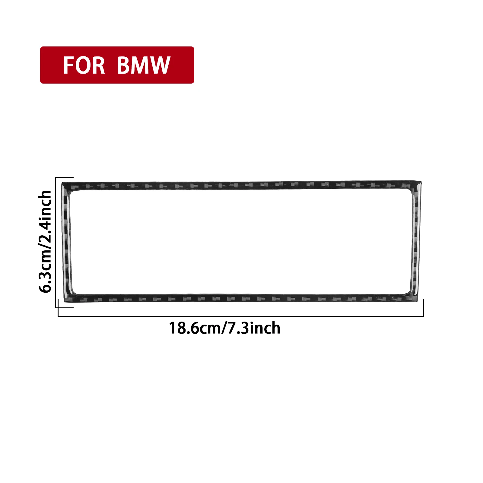 Фото Для BMW 3 серии E36 1994-19096, автомобильные аксессуары, центральный ящик для хранения из углеродного волокна, рамка, внутренняя крышка, накладка, модификация наклейки №4