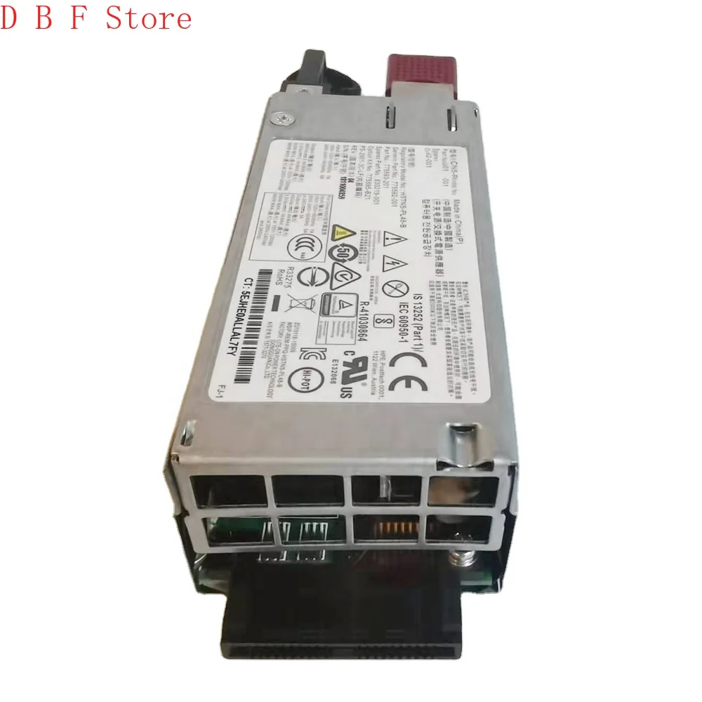 

HSTNS-PL48-B для HP DL20 160 G9, блок питания для сервера 775595-B21 775592-001 900 Вт