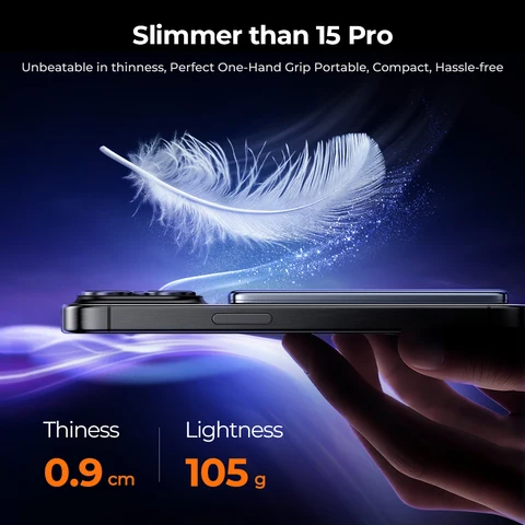 MOVESPEED S05 Магнитный внешний аккумулятор емкостью 5000 мАч, тонкий беспроводной внешний аккумулятор для MagSafe Powerbank для iPhone 16, 15, 14, 13, Samsung 24