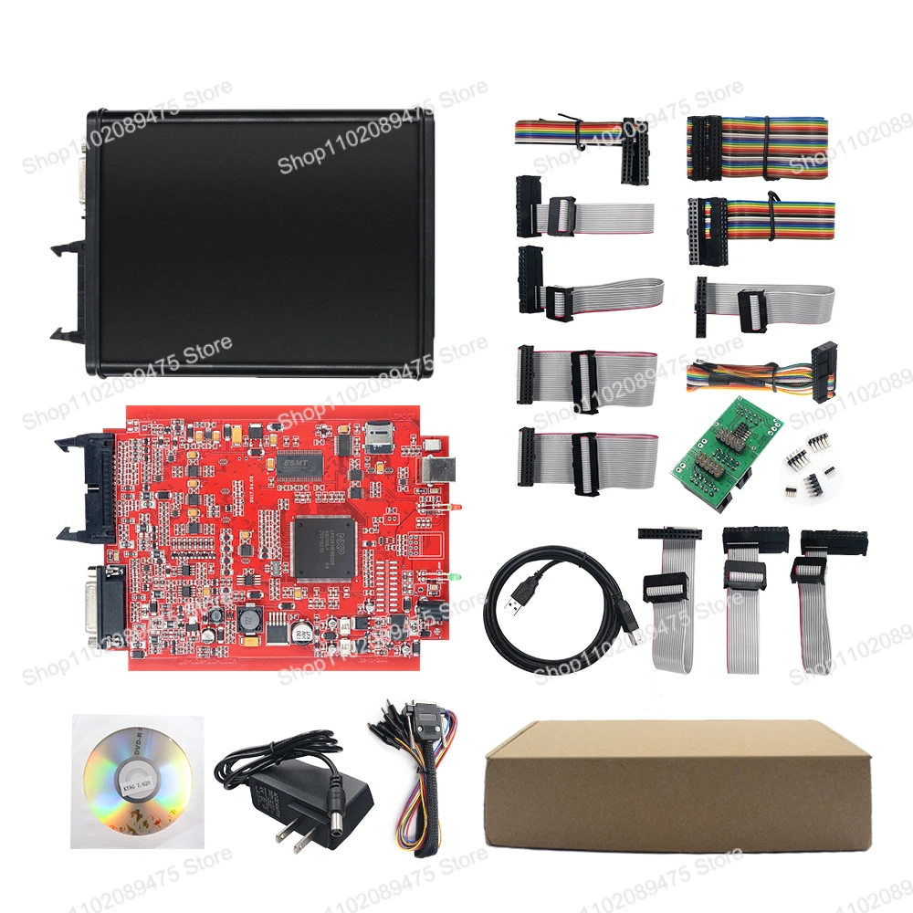 

2021 Red PCB KTAG/KESS V7.020 Master ECU 7.020 OBD2 Manager Tuning Kit V2.53 No Token Limit