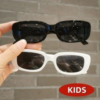 2022 small rectangle sunglasses for children boy girls square frame fashion gift sun glasses kids baby uv400 protection eyewear