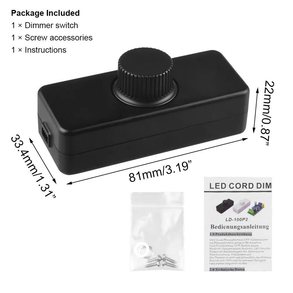 

Диммер для галогенных ламп 220-240В