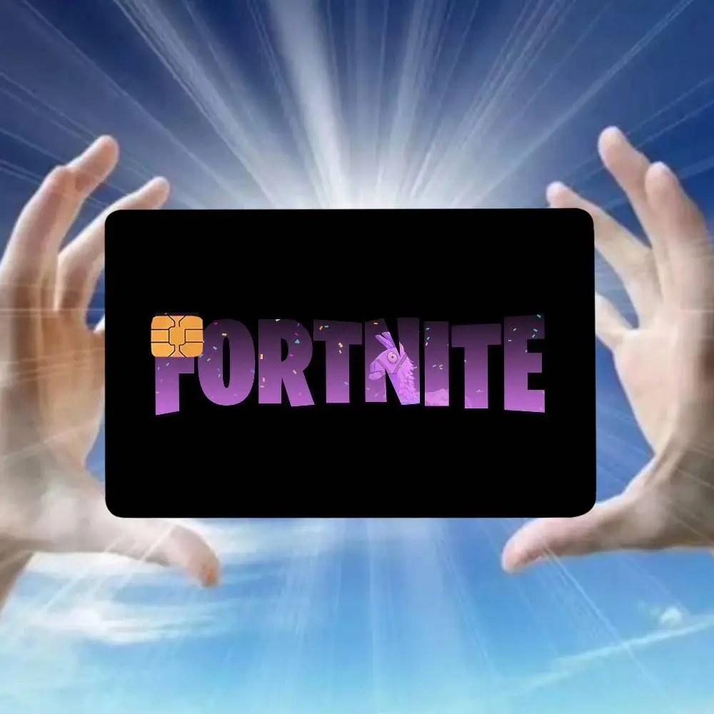 Наклейки на кредитные карты Game F-FORTNITE-ES с изображением аниме, принт на холсте, декор в стиле манга HD (art.: 3920db5b9094f) - 3920db5b9094f