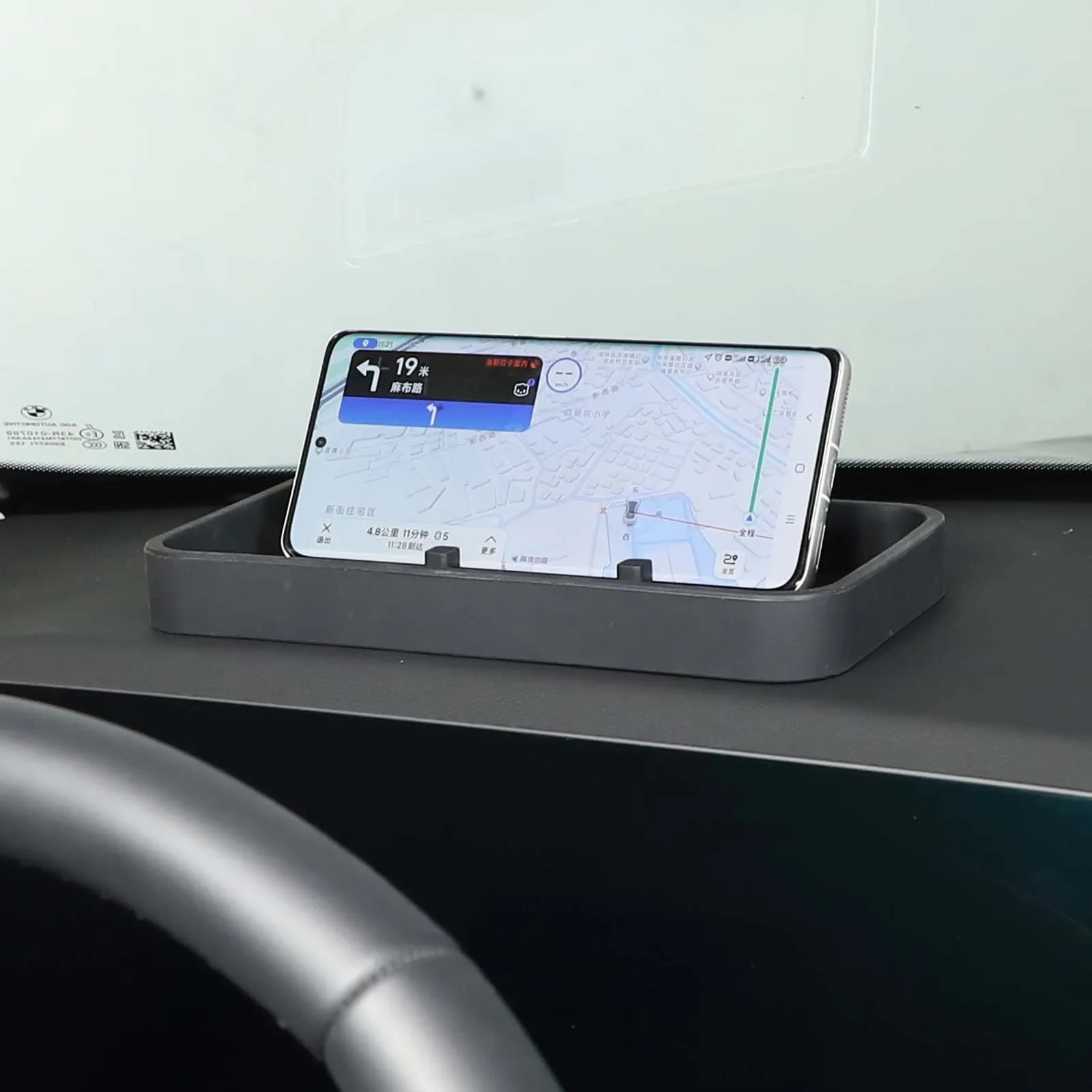 Для BMW IX1 X1 U10 U11 2023-2024 противоскользящий коврик для хранения приборной панели