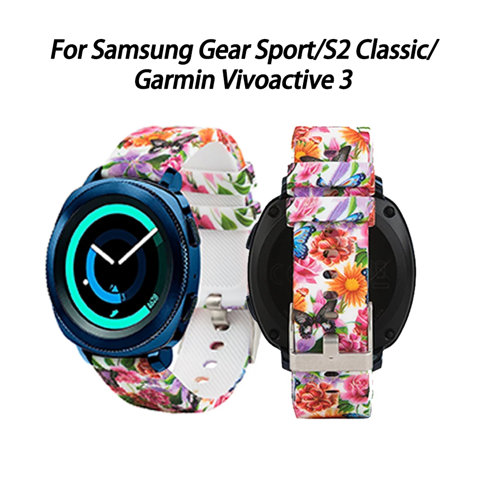 

Replacement Watch Strap For Samsung Gear Sport Wristband For Samsung Gear S2 Classic For Garmin Vivoactive 3 / Amazfit Youth