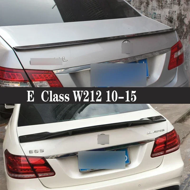 Спойлер из углеродного волокна для Mercedes Benz E Class W212 задние ласты удлинитель