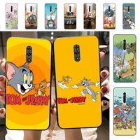 bandai tom and jerry phone case for vivo y91c y11 17 19 17 67 81 oppo a9 2020 realme c3