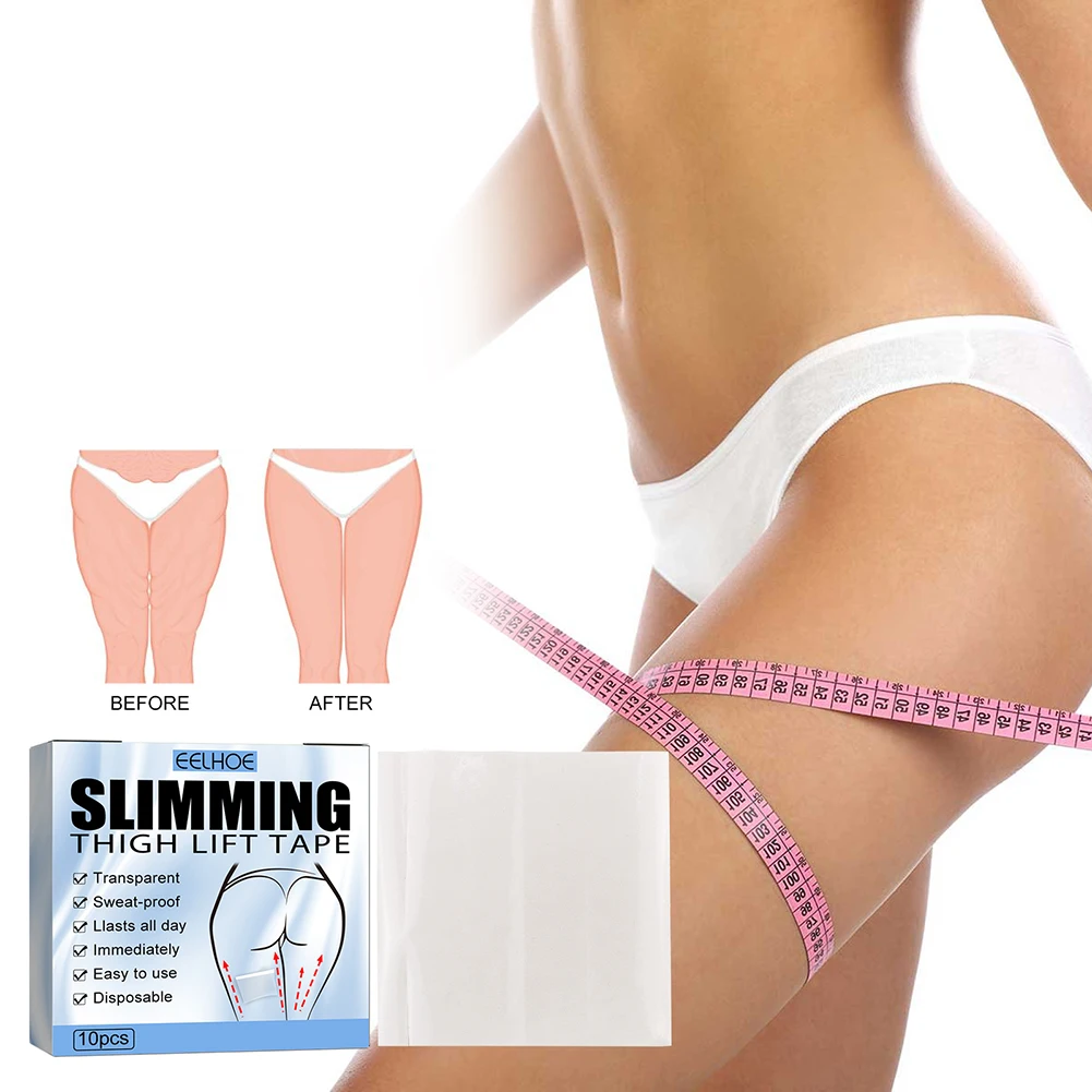 

10-30pcs Invisible Leg Lift Stickers Latex Free Thigh Shaping Lifting Lazy Slimming Tape Anti Cellulite Firming Patches