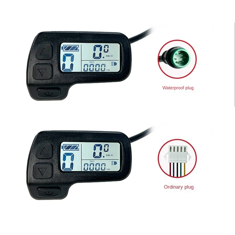 

Dropship-Electric Bicycle Display KT-LCD11 5Pin Display Drive Motor Conversion Ebike Accessories