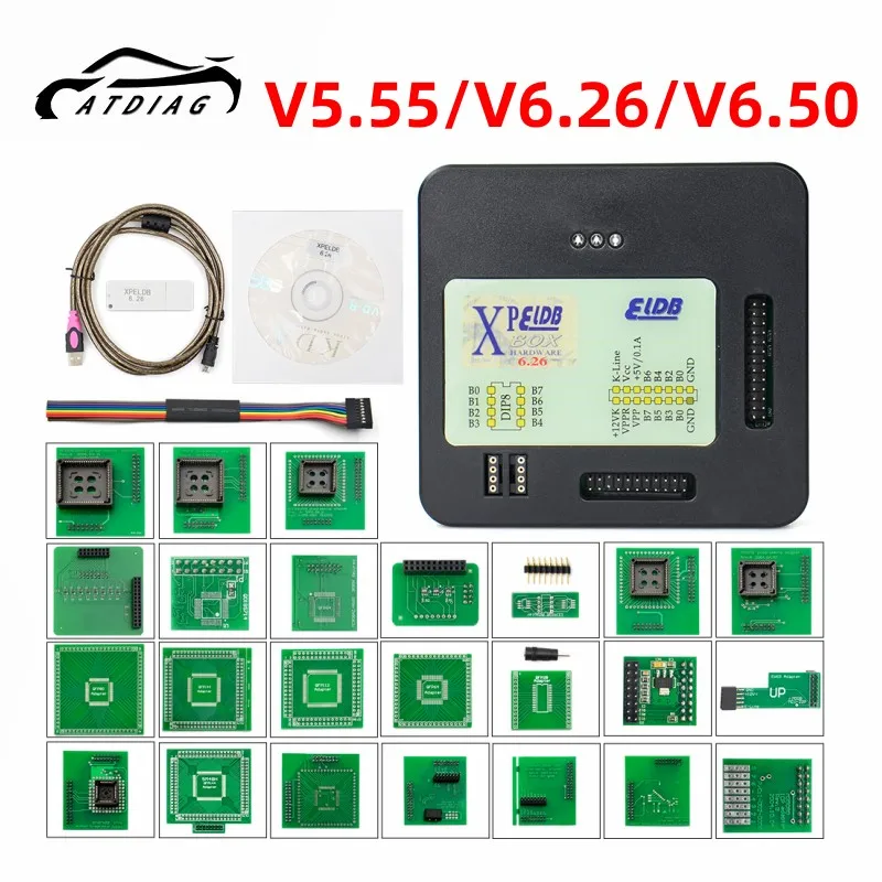 

NEW V5.55 XPROG-M V6.50 V6.26 Full Adapter Auto ECU Chip Tuning Programmer Xprog M 5.55 6.12 6.26 6.50 X-PROG For BMW